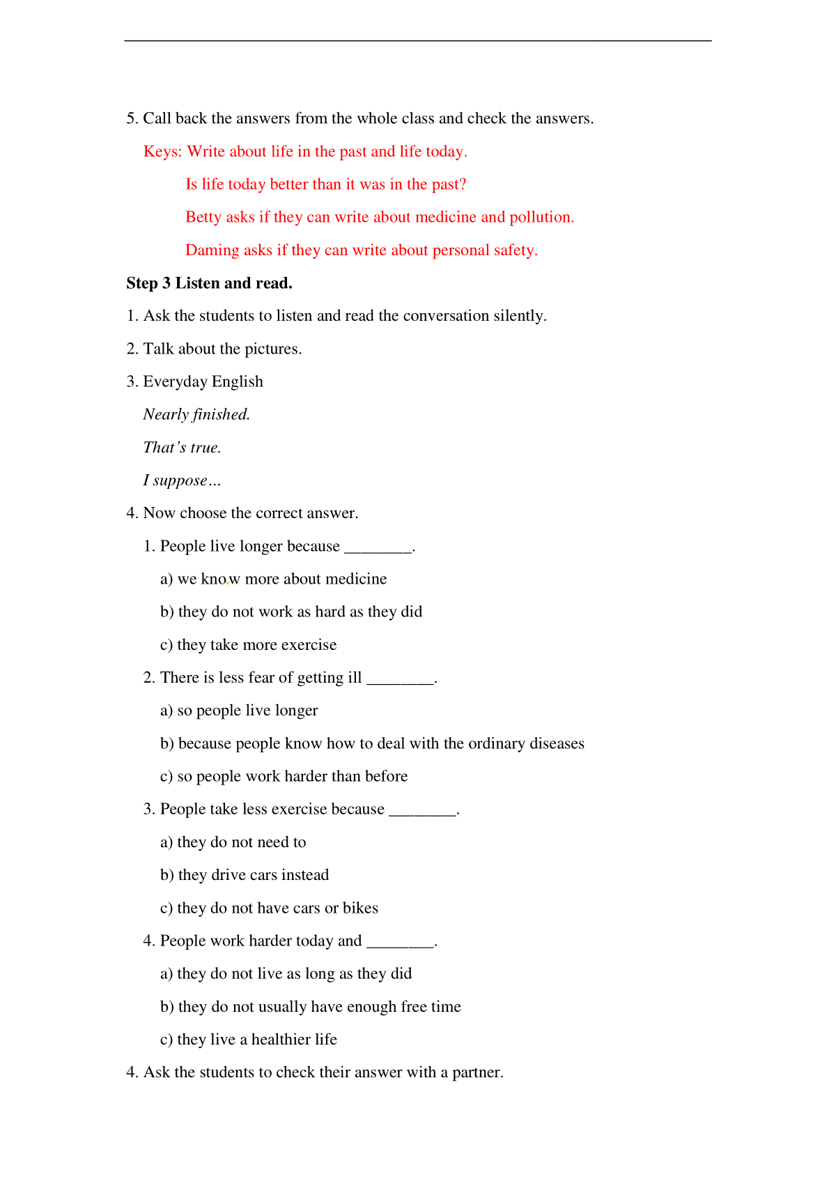 Module3 Unit1 They sometimes work harder精品教案_第2页